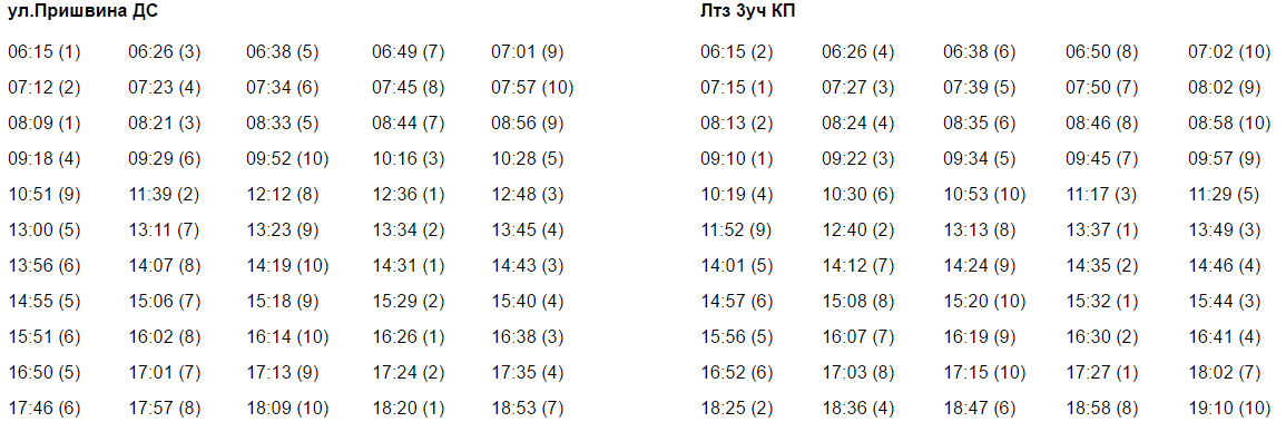 20 автобус ульяновск маршрут расписание онлайн в реальном времени